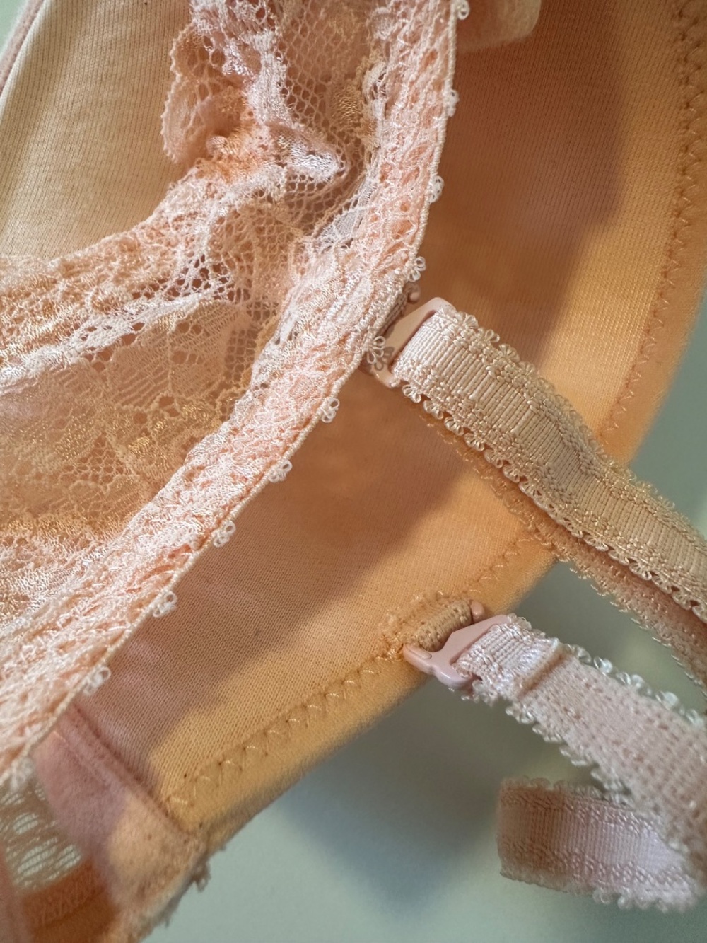 Jasmine bra 75 B (34 B) Color: peach (a delicate peach shade). - Picture 11 of 13